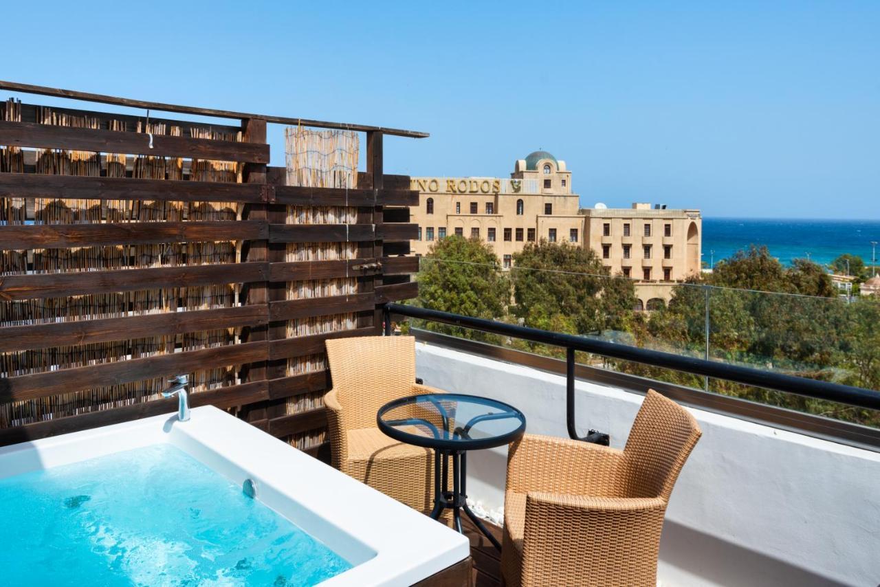 City Center Hotel Rhodes City ภายนอก รูปภาพ